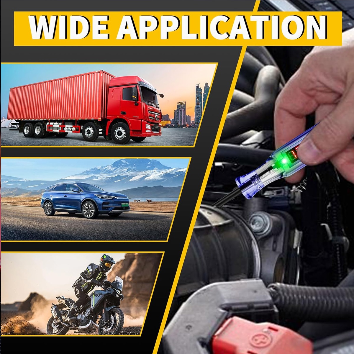 YONGRUN 1PC Automotive Voltage - Car Diagnostic Tool 评论和价格