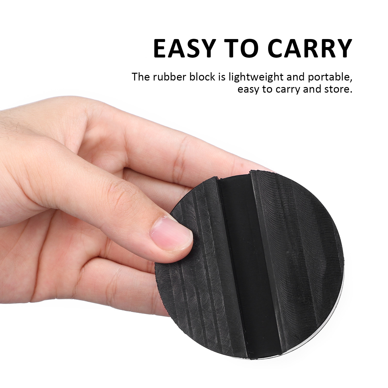 4 Pcs Rubber Blocks Jack Stand - Car Jack 评论和价格