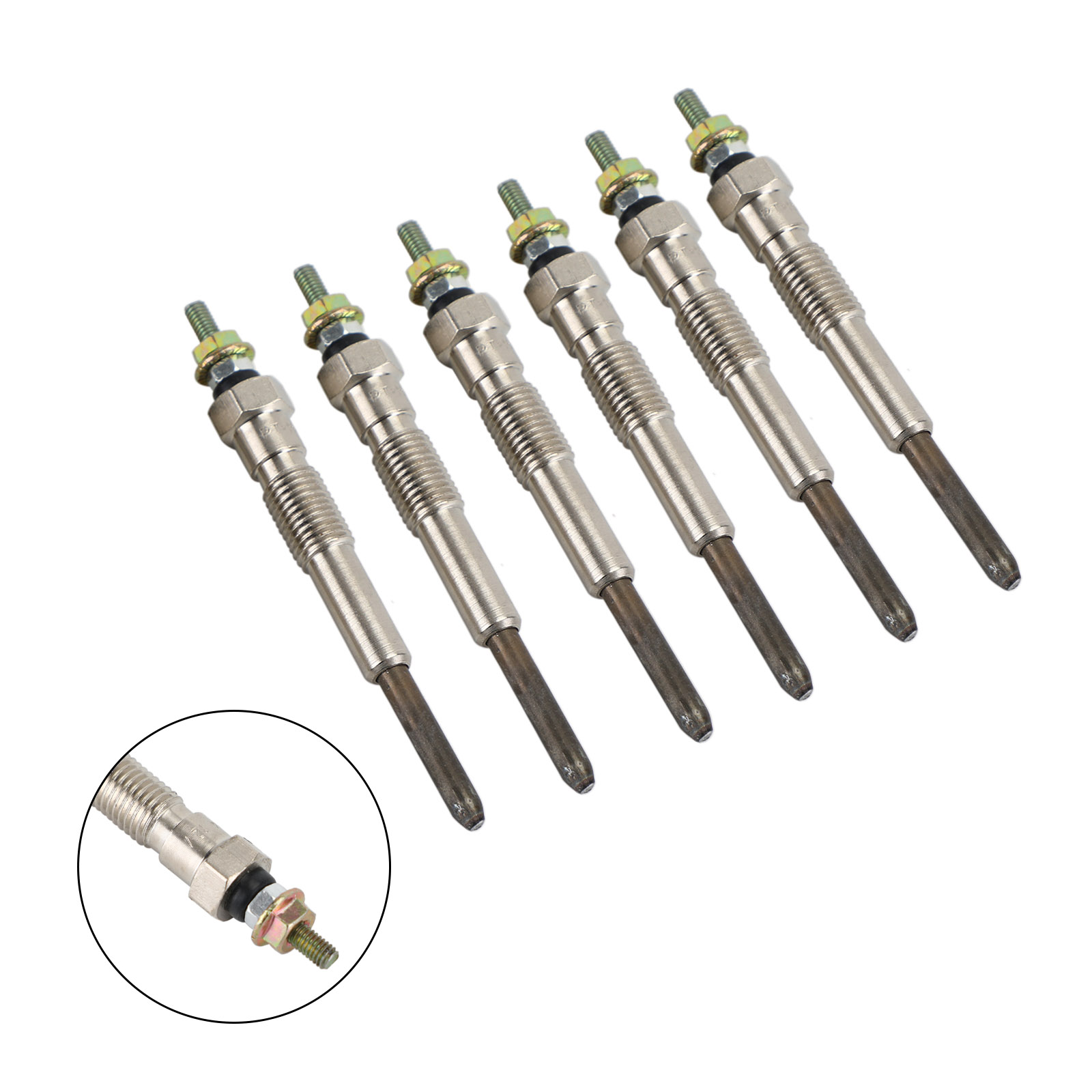 6pcs 19850-68050 12 Volt Glow  - Spark Plug 评论和价格