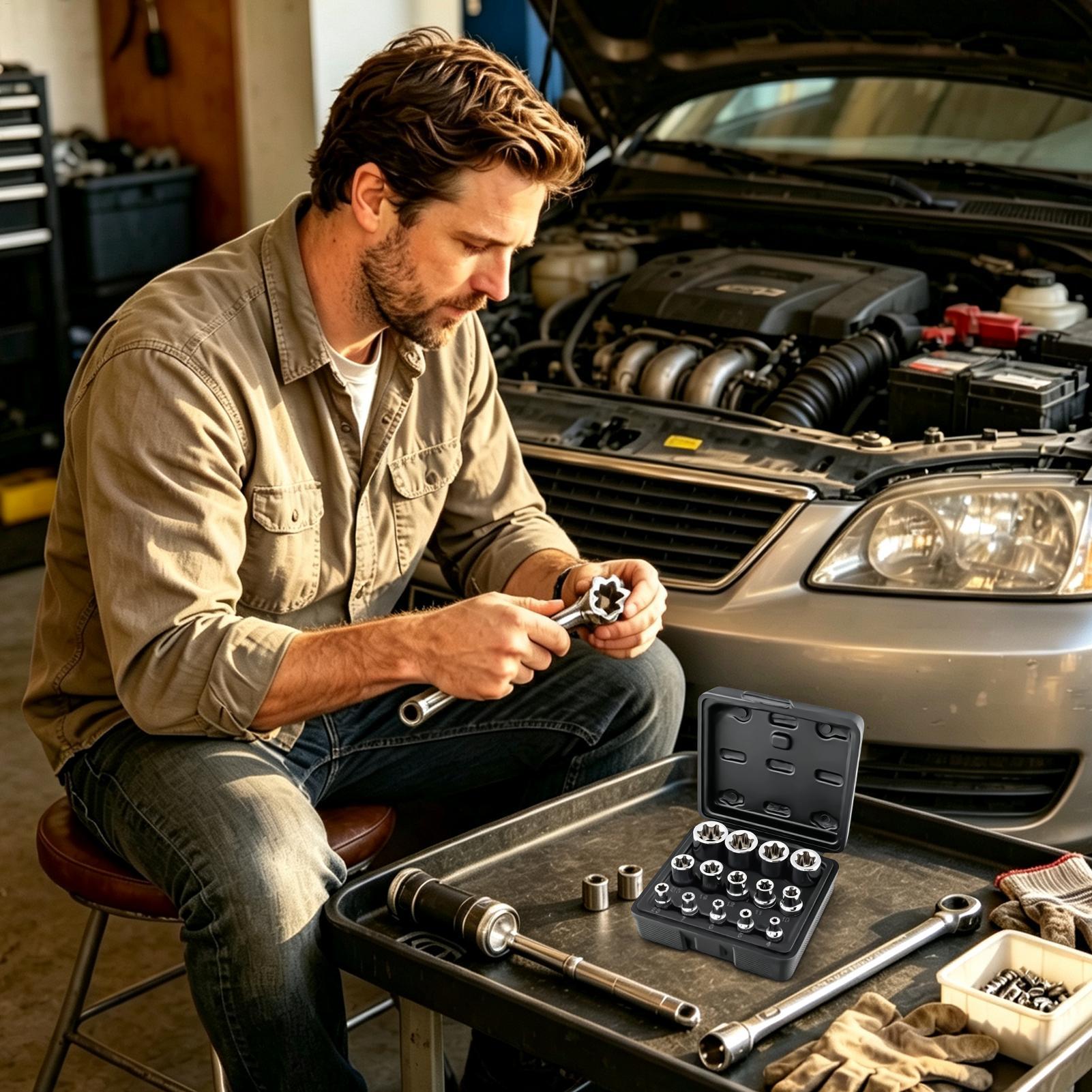 Socket Set Portable Heavy-Duty - Socket Set 评论和价格