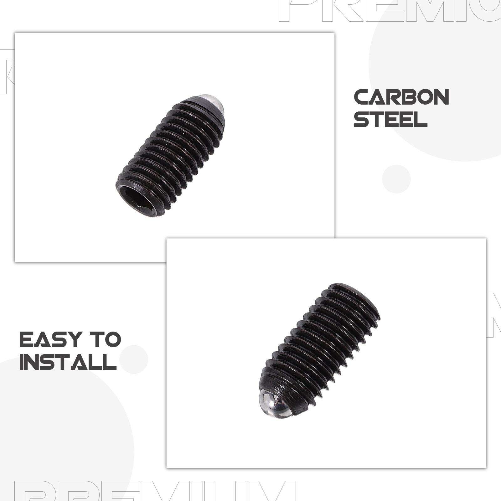 10Pcs Carbon Steel Ball Spring - Socket Set 评论和价格