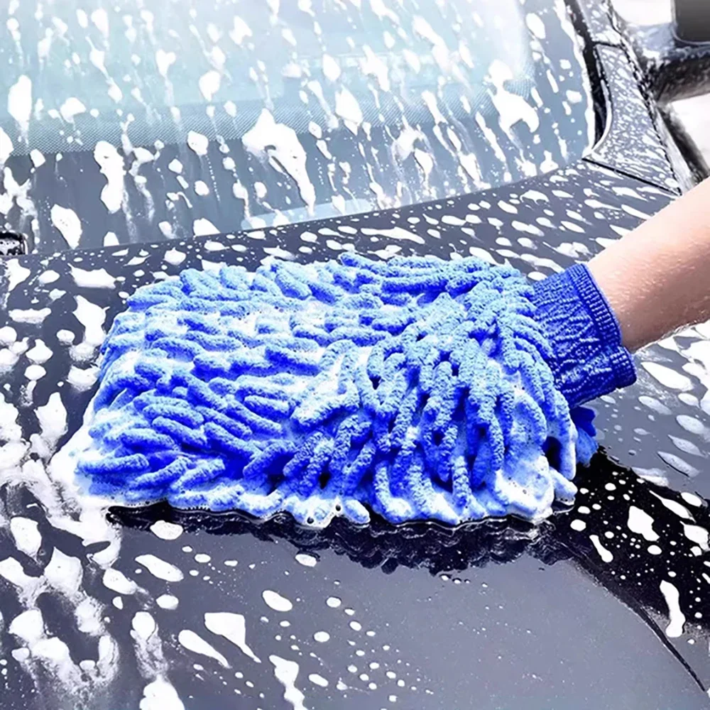 1/2Pc Microfiber Car Wash Glov - Automotive Tools 评论和价格