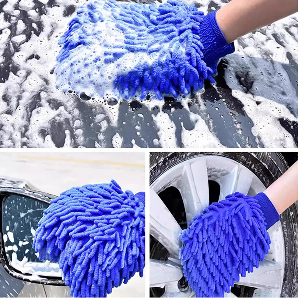 1/2Pc Microfiber Car Wash Glov - Automotive Tools 评论和价格