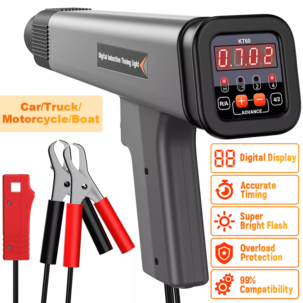 KZYEE KT60 Digital Inductive T - Timing Light Gun 评论和价格