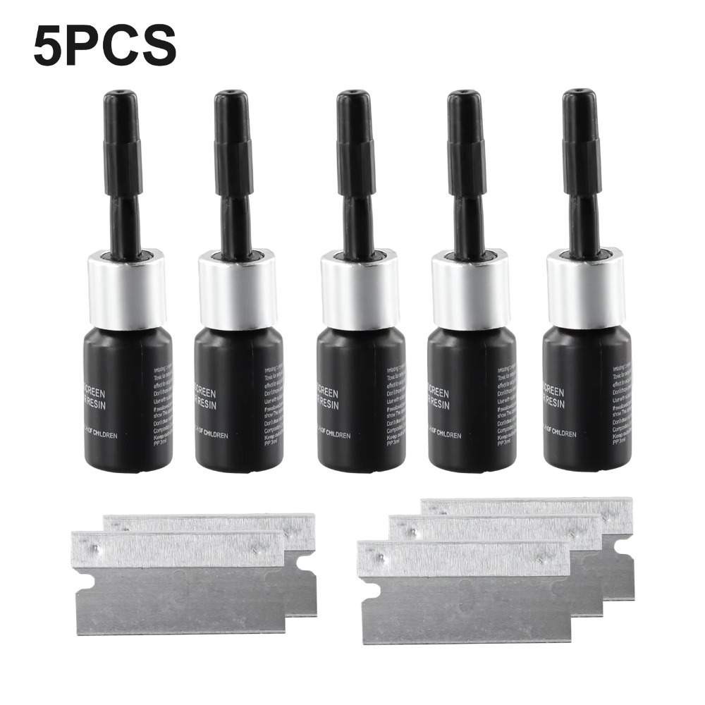 5PCS Automotive Glass Crack Re - Car Repair Tools 评论和价格