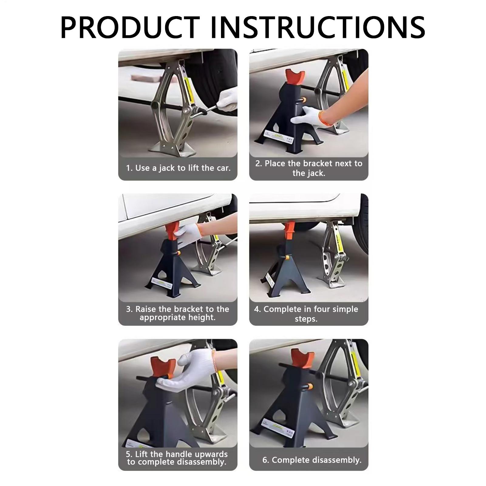 Truck Jack Stands 3 Ton/ 6 Ton - Car Jack 评论和价格
